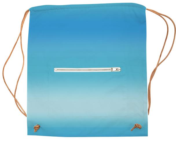Blue Ombre Sports Bag