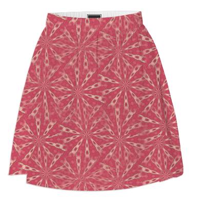 Coral Pink Summer Skirt
