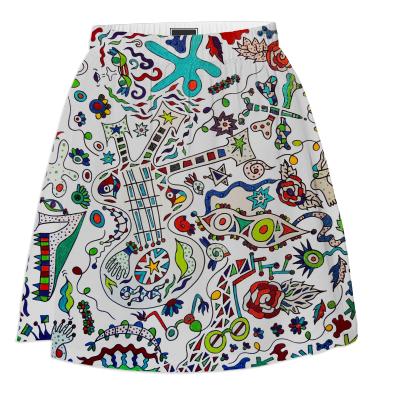 Pychedelic Guitar skirt