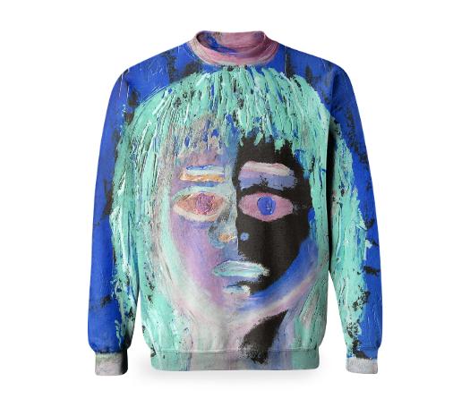 Sweatshirt Digital expressionism 008