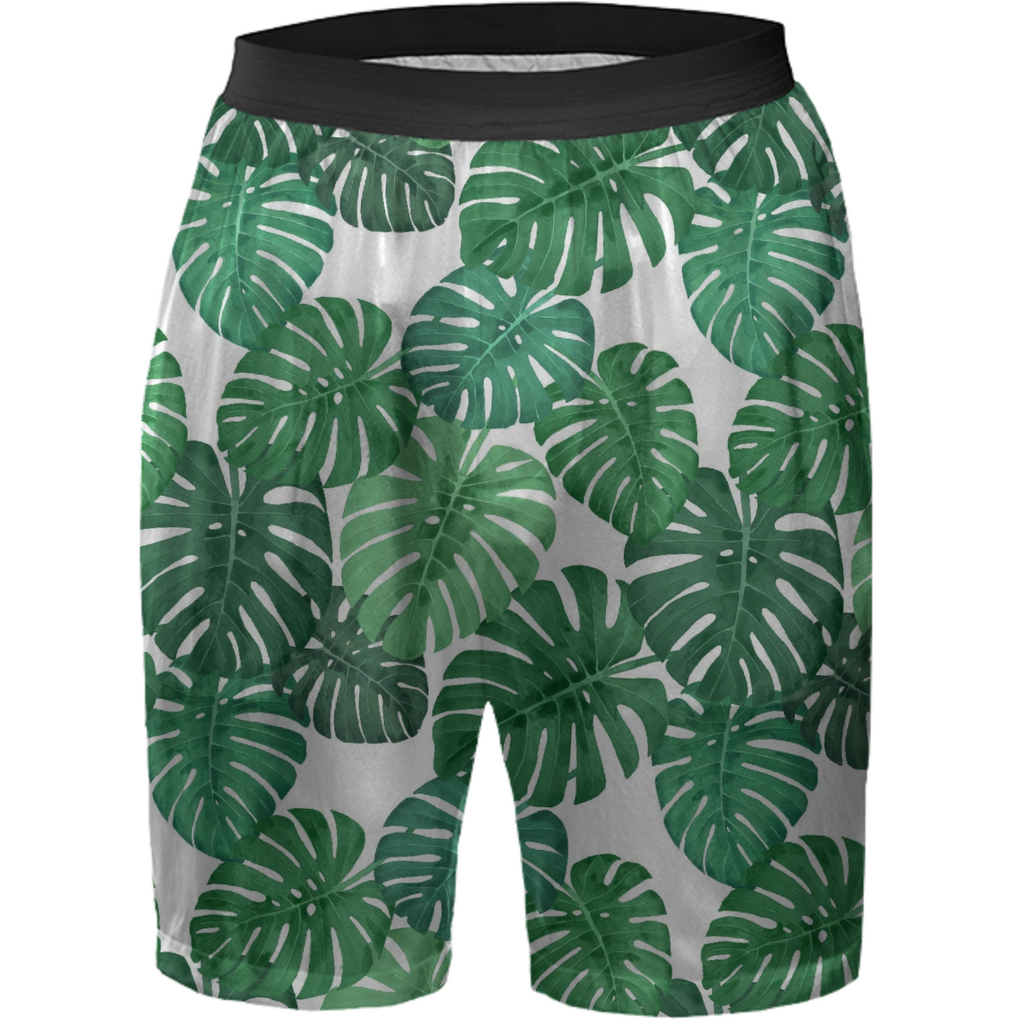 Monstera Jungle Boxer Shorts by Frank-Joseph