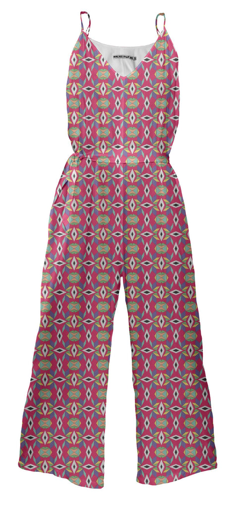 african tribal print jumpsuit