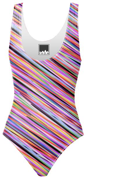 lined swimsuit