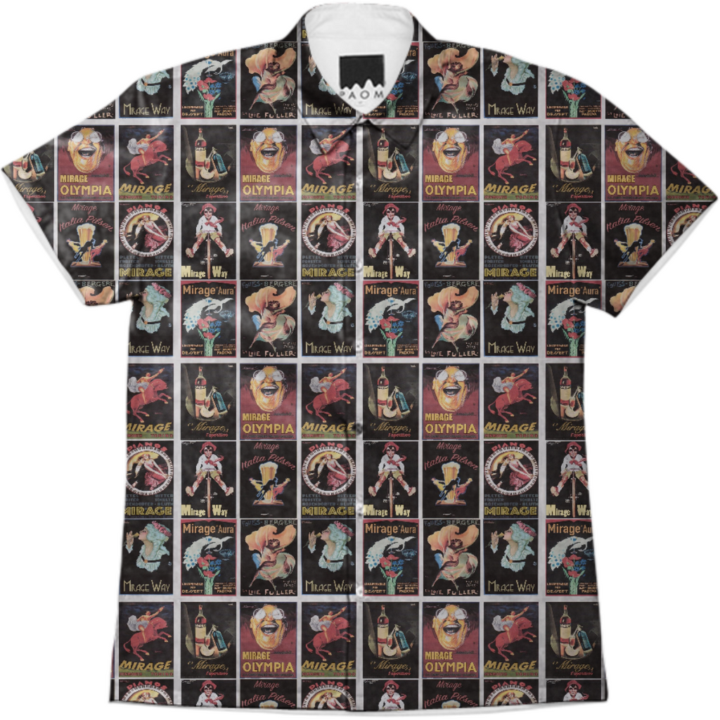 Mirage Poster Spread Work Shirt