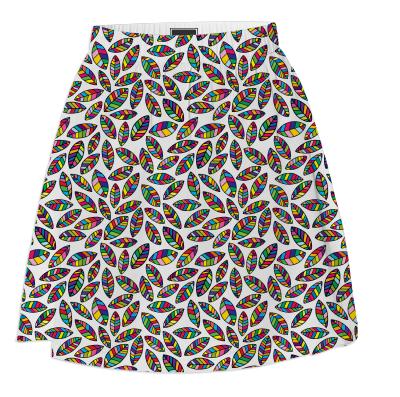 Prism Leaves Skirt