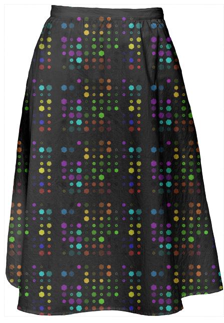 HUMAN NATURE MIDI SKIRT