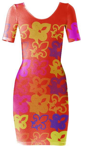 CHEER BODYCON DRESS