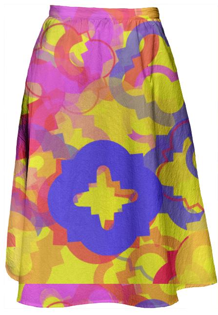 Color Explosion Skirt