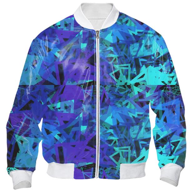 Zen Collage Bomber Jacket