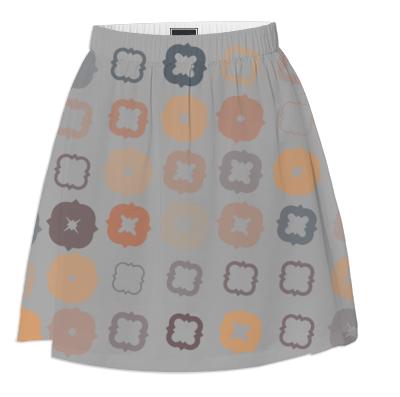 Earth Tones Summer Skirt