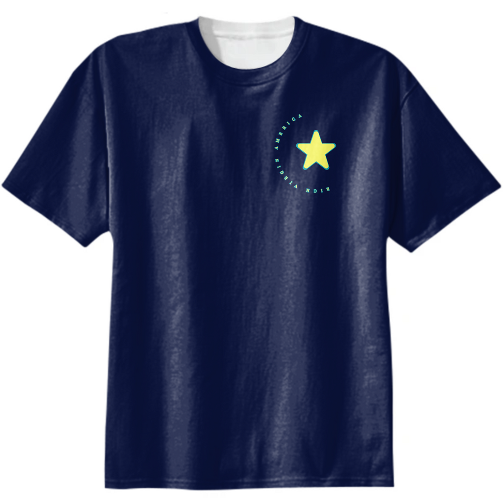 Rich Virgin America Star and Crescent tee