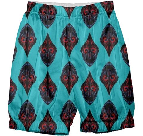 Designers pants Blue with Black mandalas