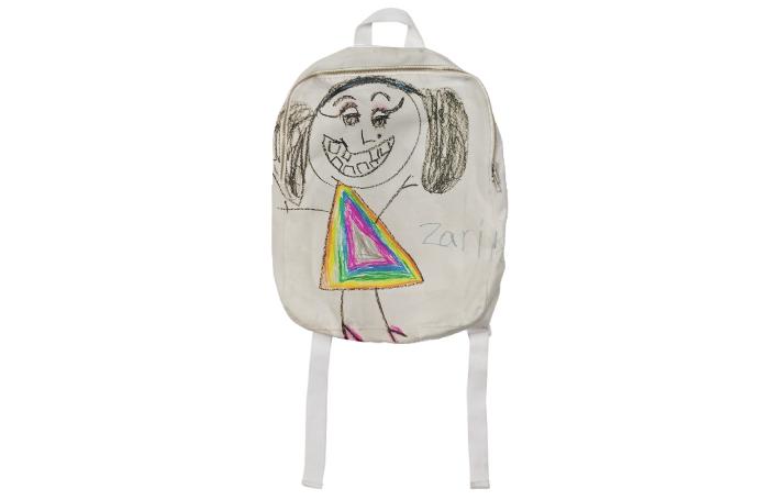 Textiles For A Cause Rainbow Prism Kids Backpack