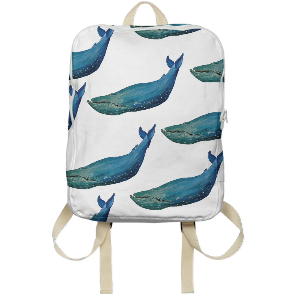 Whale Painting Backpack StitchPrism