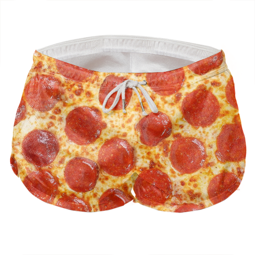 Pizza short shorts