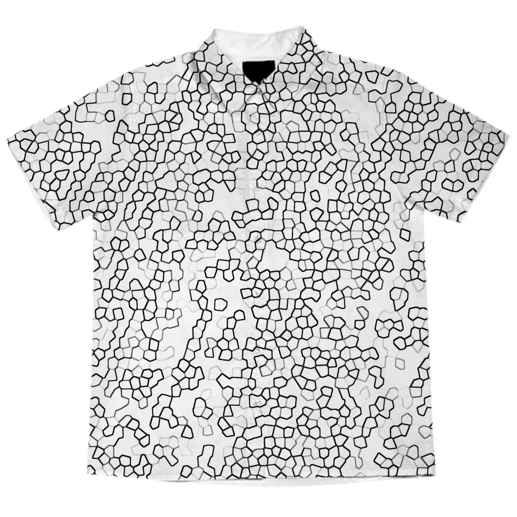 Black and White Geometric Print