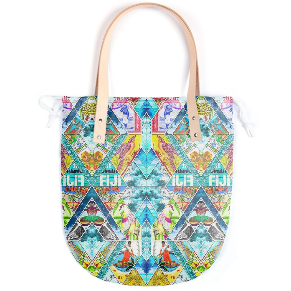 PAOM, Print All Over Me, digital print, design, fashion, style, collaboration, babyboofiji, Summer Tote, Summer-Tote, SummerTote, Travel, Fiji, spring summer, unisex, Poly, Bags