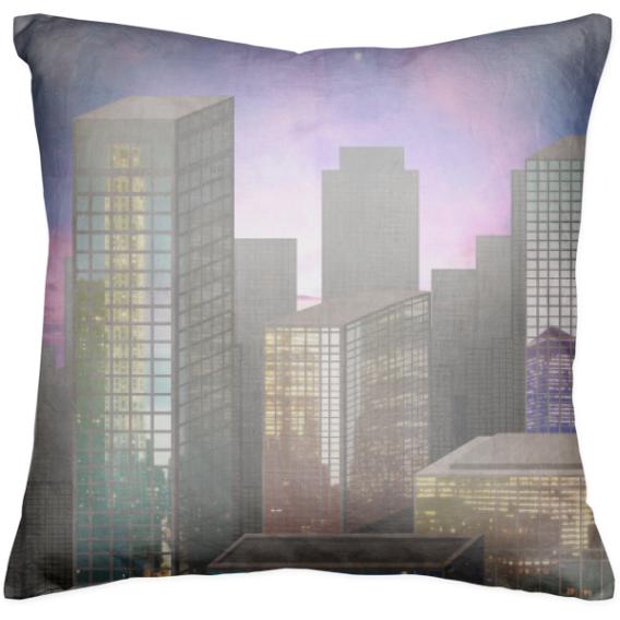 Skyline pillow