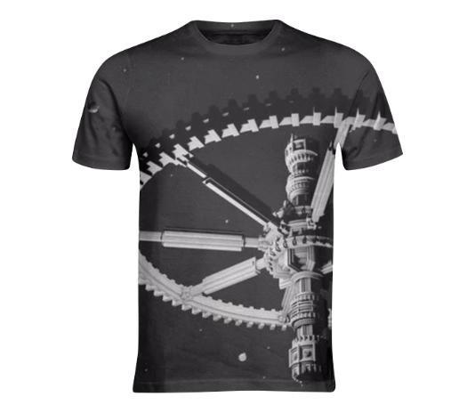 Satellite shirt design by Cameron C Rogers