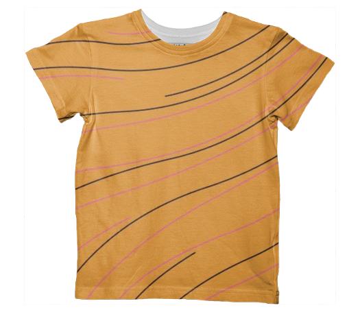 Designers Kids T Shirt SAHARA YELLOW II