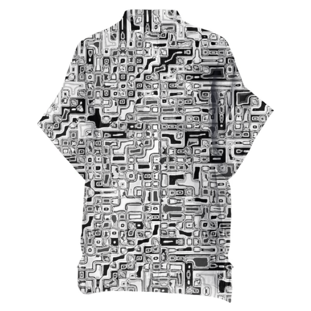 squared black white