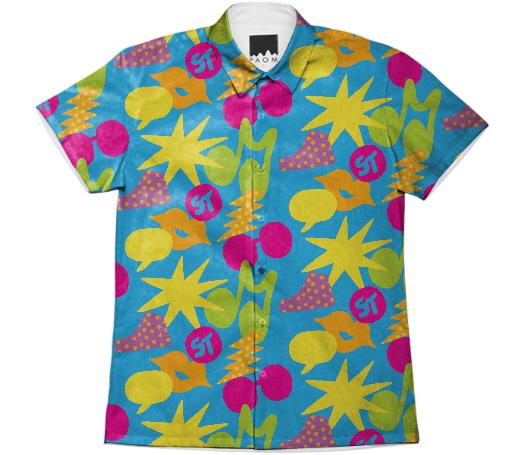 SWT GummyPattern Shirt Cyan Final