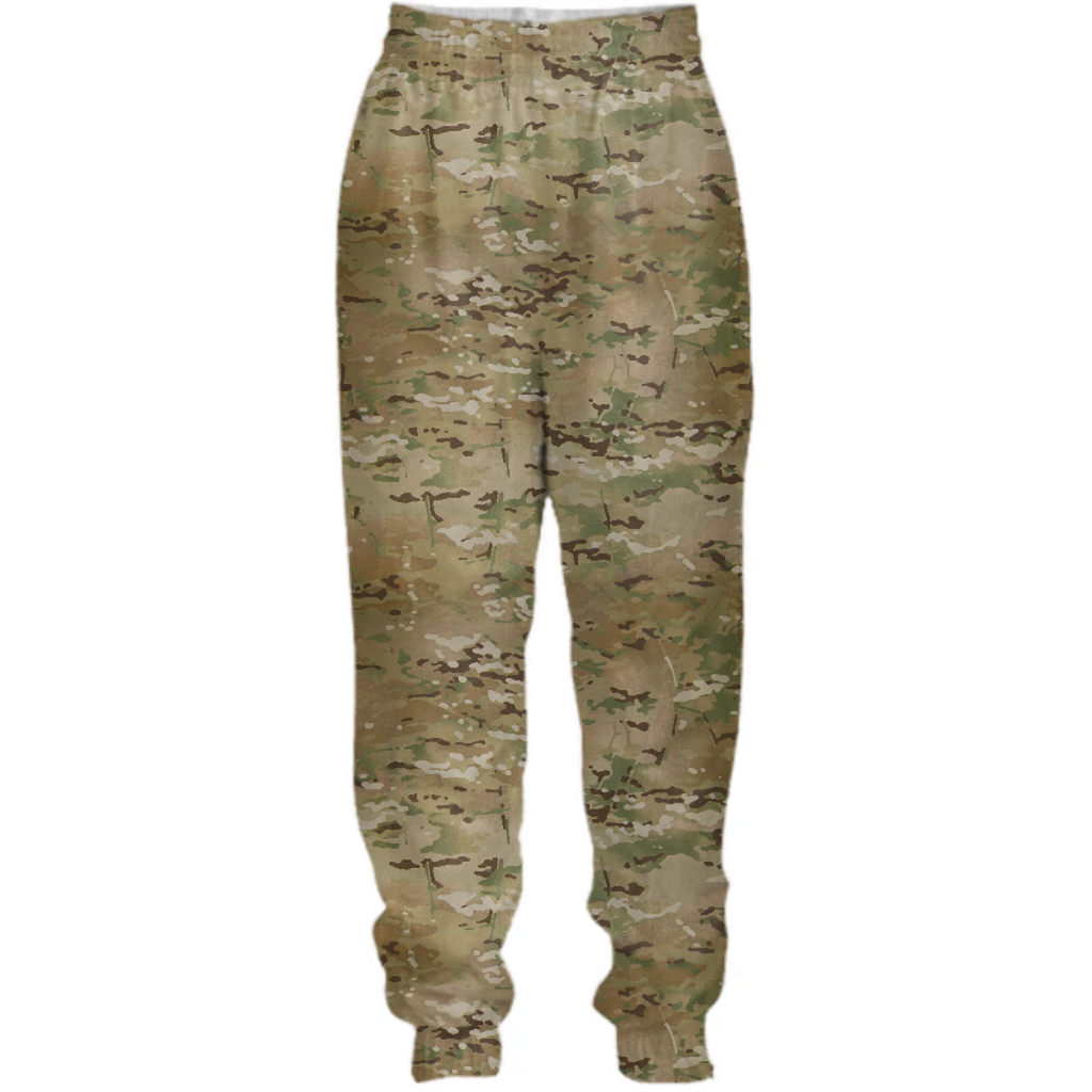 army camo Alex Vestin multicam camouflage pattern tracksuit pant
