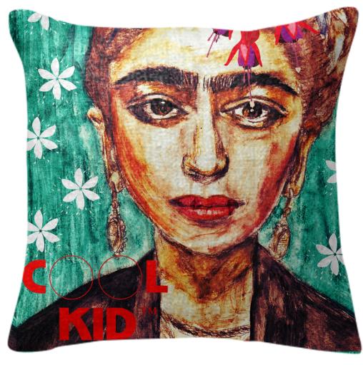 COOL KID Frida Kahlo pillow