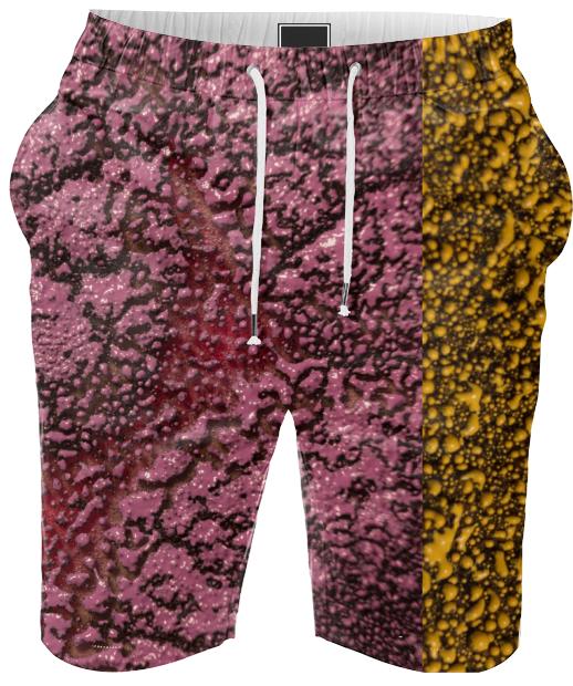 Color texture shorts