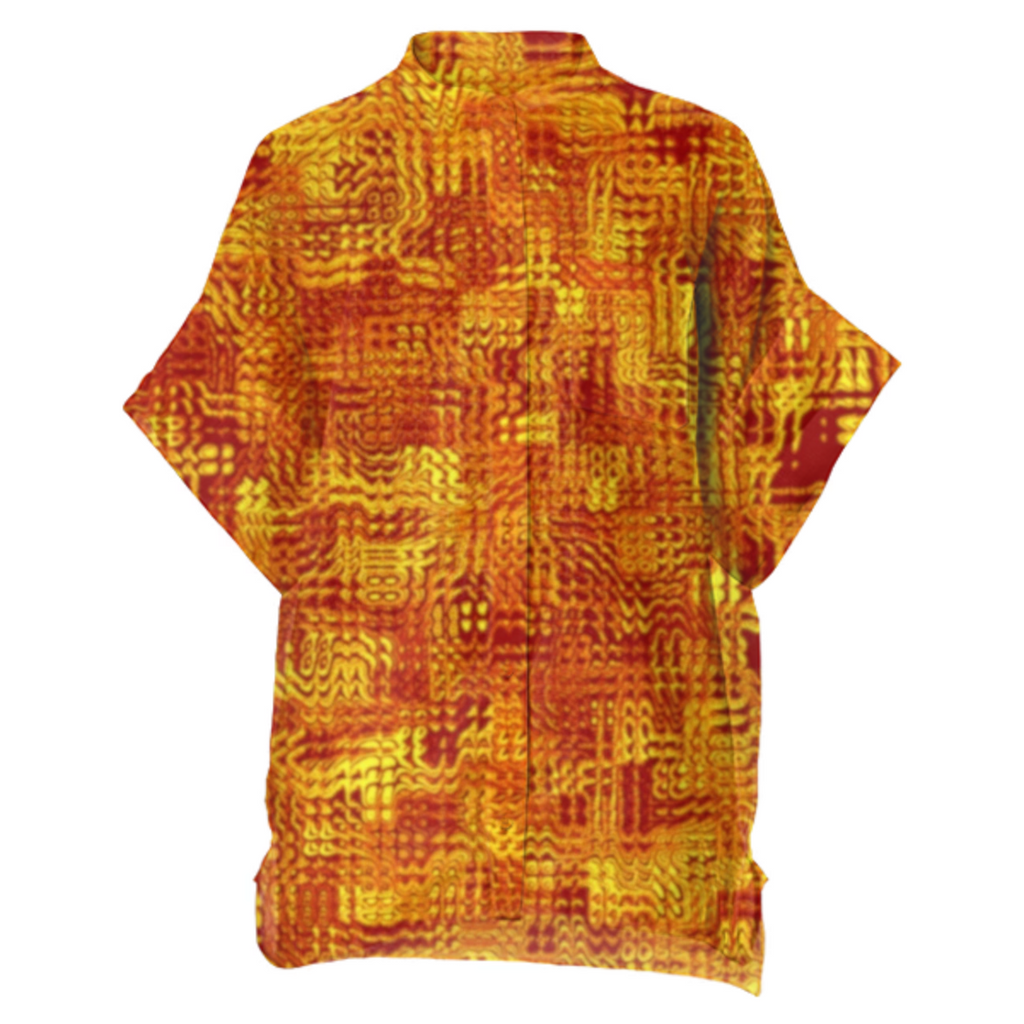 red gold liquid disturbed