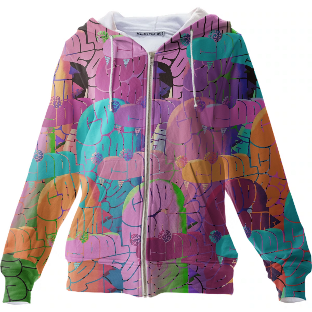 CoolCrocs Colors ziphoodie
