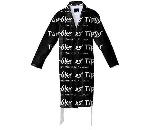 Tumbler and Tipsy Logo Bath Robe