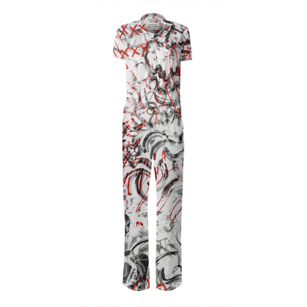 Scribble art graffiti seamless pattern trash polka urban style
