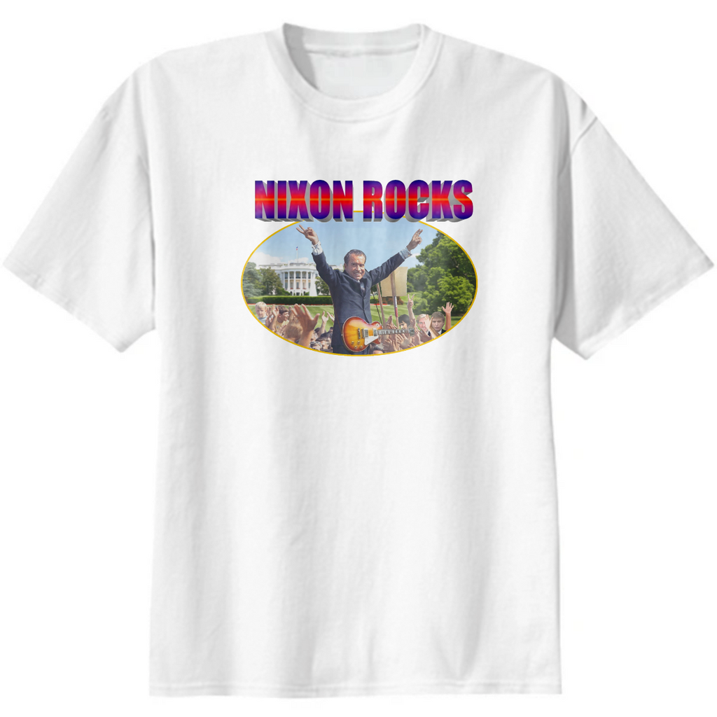 nixon rocks parody logo