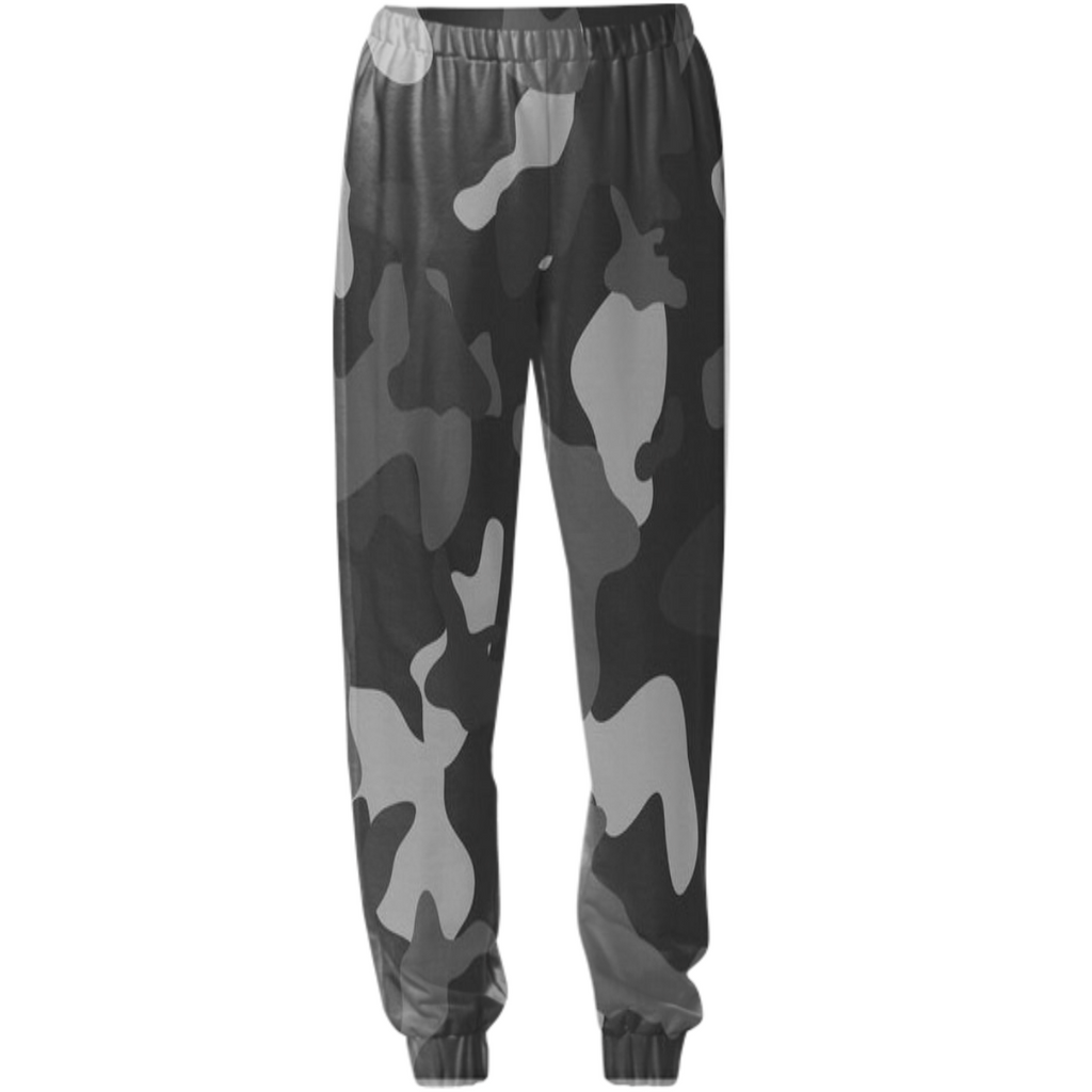 army texture design on sweatpants
