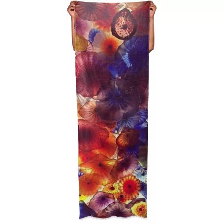 Blown Glass Wrap Scarf