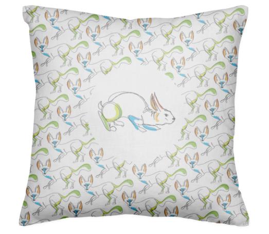 Pillow Rabbit Fox