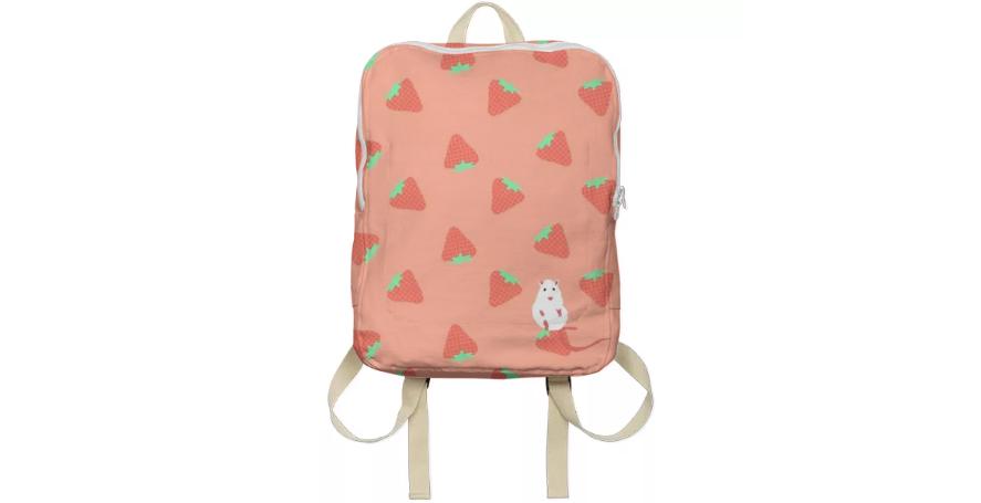 Strawberry Rat Backpack