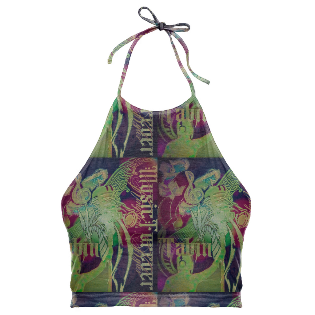 Music Forever Crop Halter