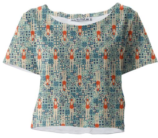 Swimmers Crop tee