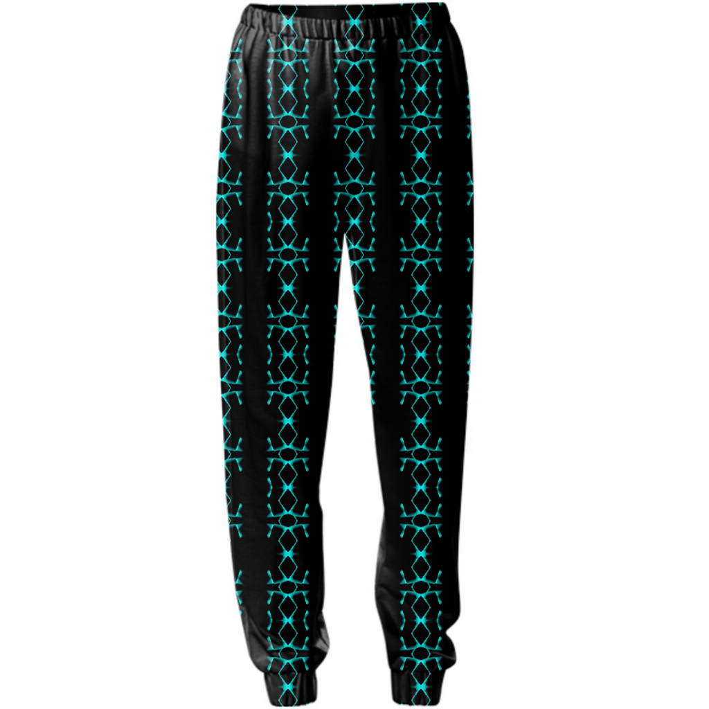 Neon Stripes Ethnic Geometric Pattern