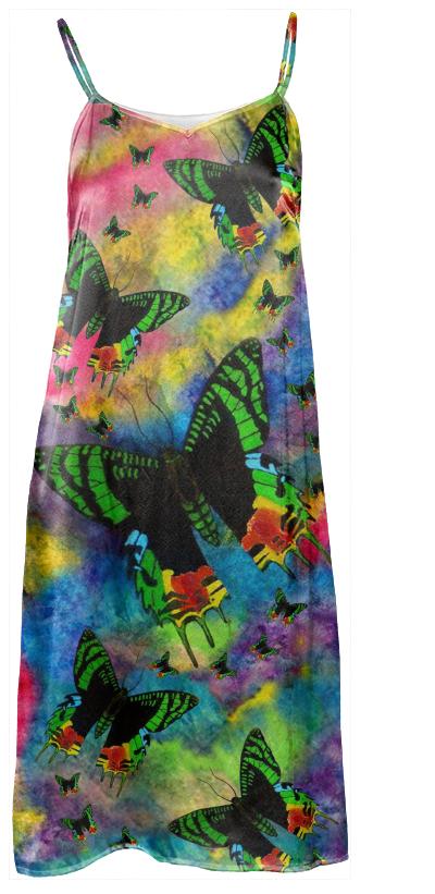 Madagascar Magic Silk Slip Dress