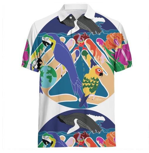Tropical Creation Polo Shirt