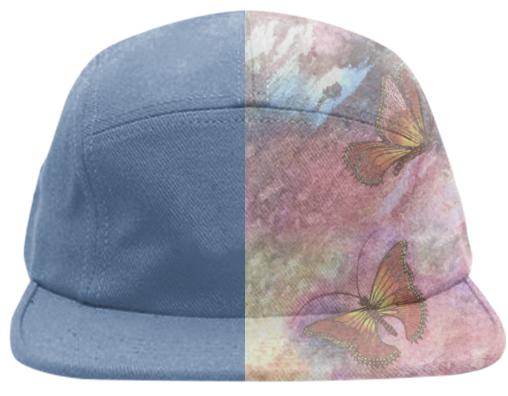 Pastel Monarchs Two Tone Baseball Hat