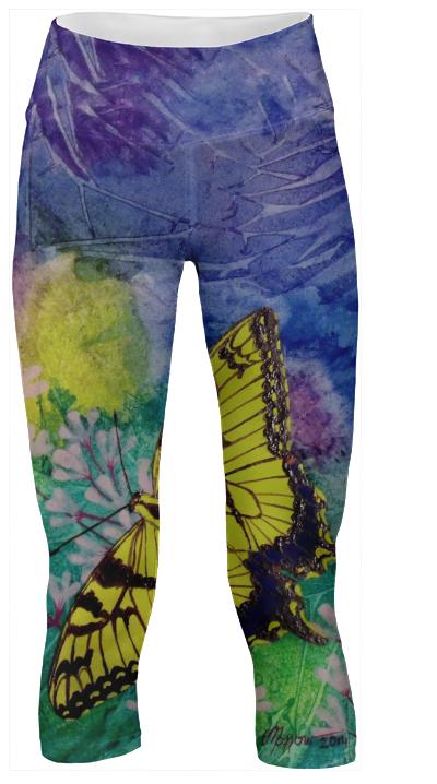 Swallowtail Yoga Pants