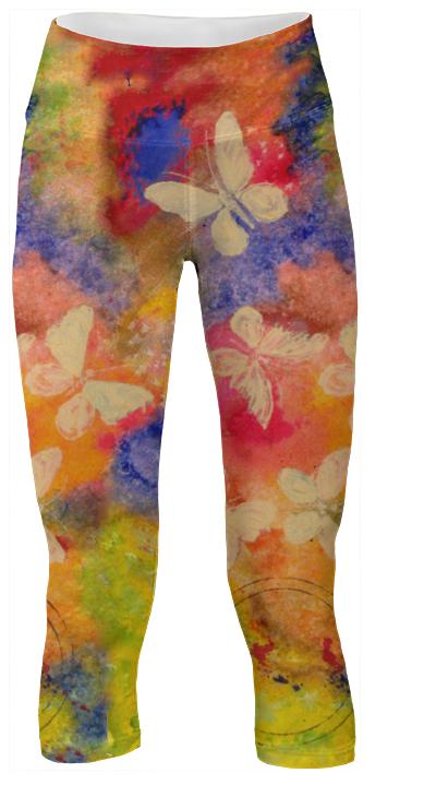 Butterfly Vestige Yoga Pants