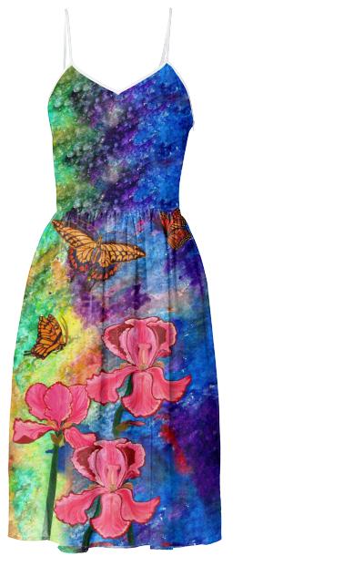Swallowtail Attraction Summer Dress – PAOM