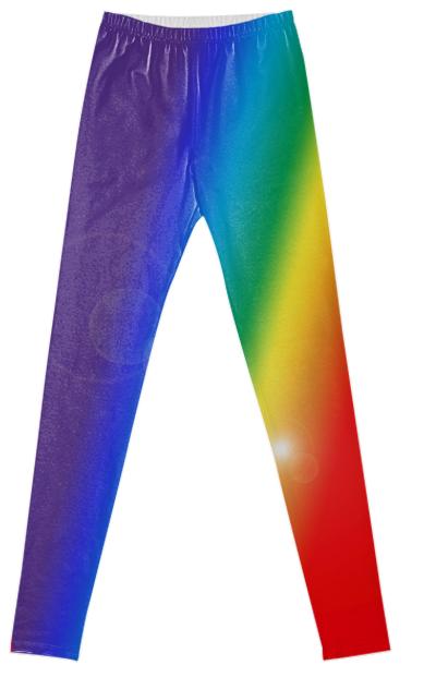 Solar Rainbow Fancy Leggings