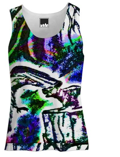 Psychedelic Raven Feeds the Rat