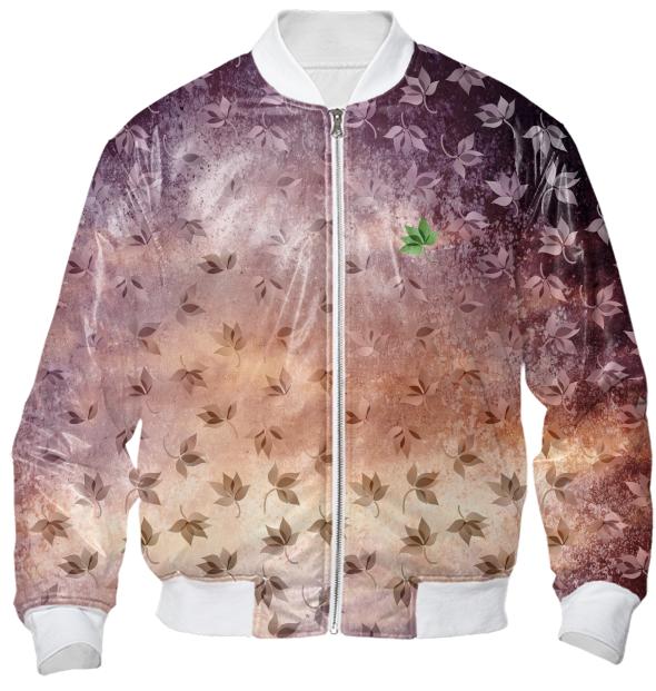 Autumn Leaves Bomber Jacket